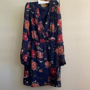 NWT Beautiful floral Lulu’s dress